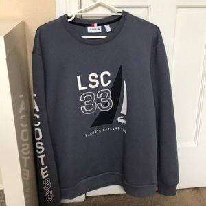 Men’s Lacoste crew neck